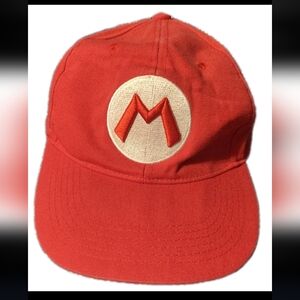 Unbranded Mario Brothers Red Baseball Cap.